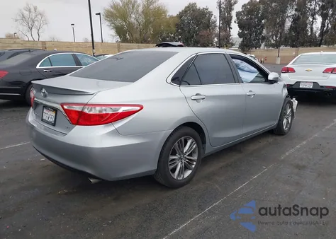 2016 Toyota Camry Se из США, поврежденный, VIN 4T1BF1FK2GU598340